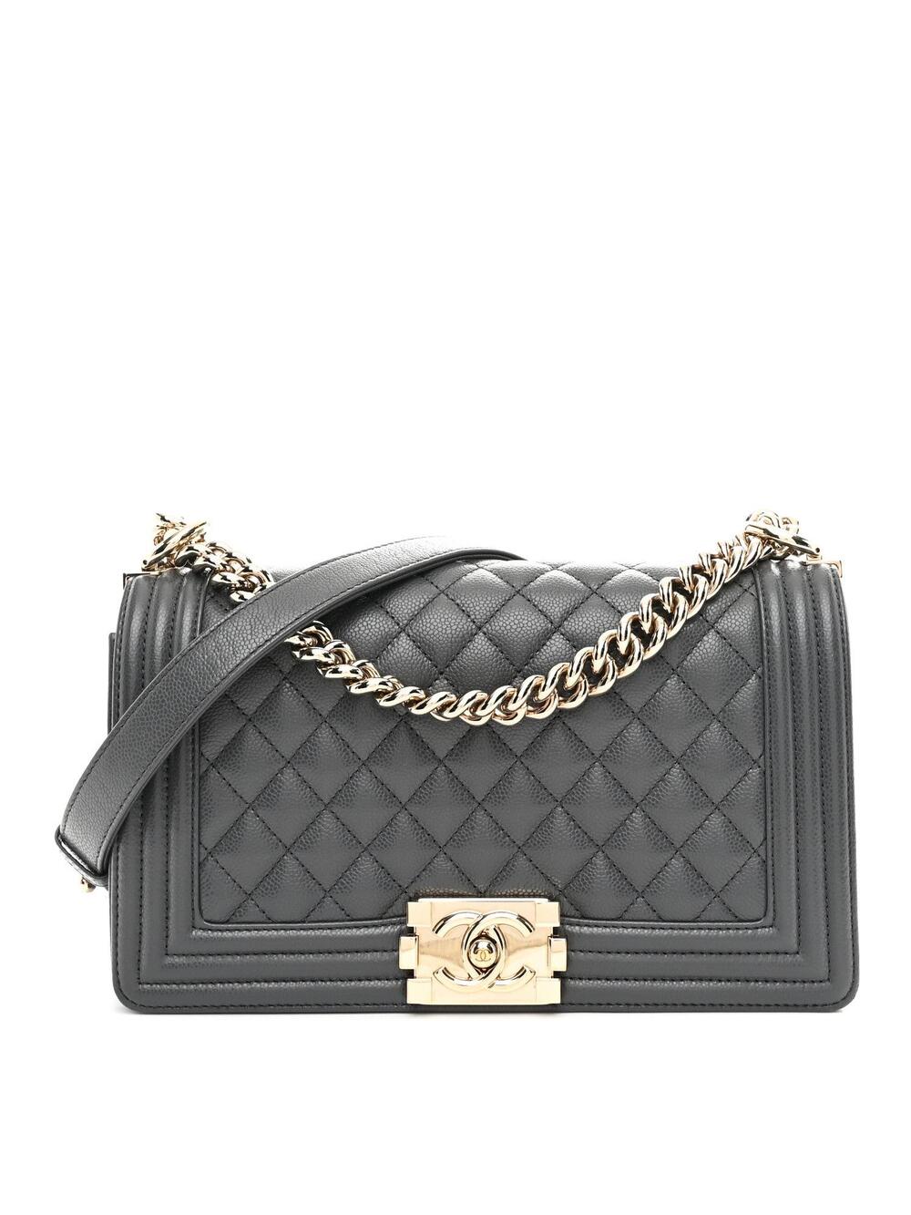Chanel Caviar Quilted Medium Boy Flap #284923C42B